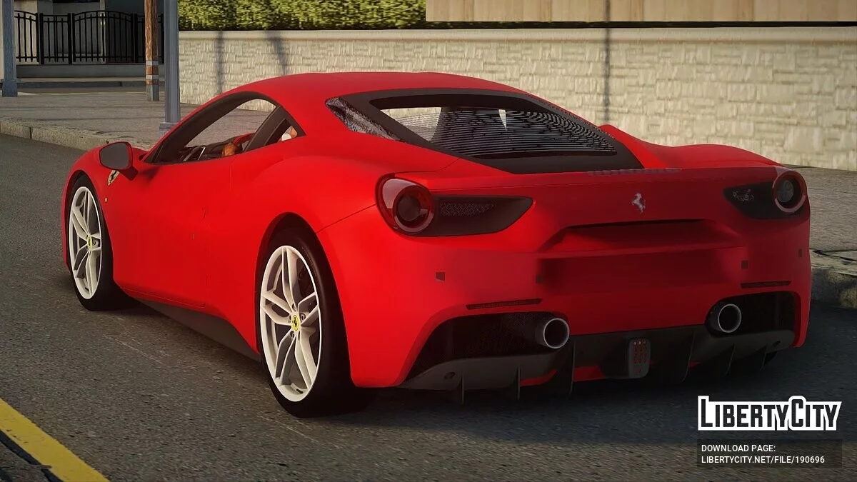 Ferrari 488 GTB / GTA San Andreas