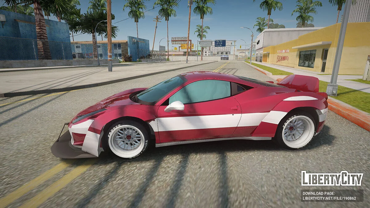 Ferrari F458 Italia DMC / جي تي إيه سان أندرياس