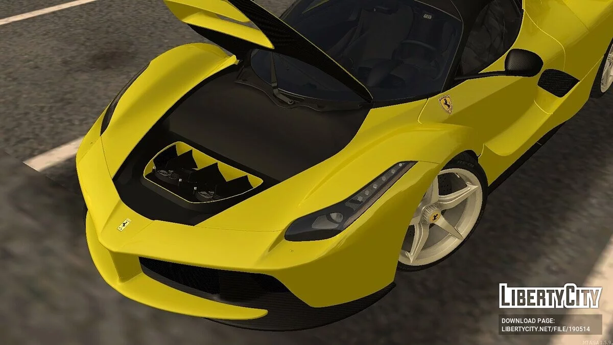 法拉利 LaFerrari + CCD / GTA San Andreas