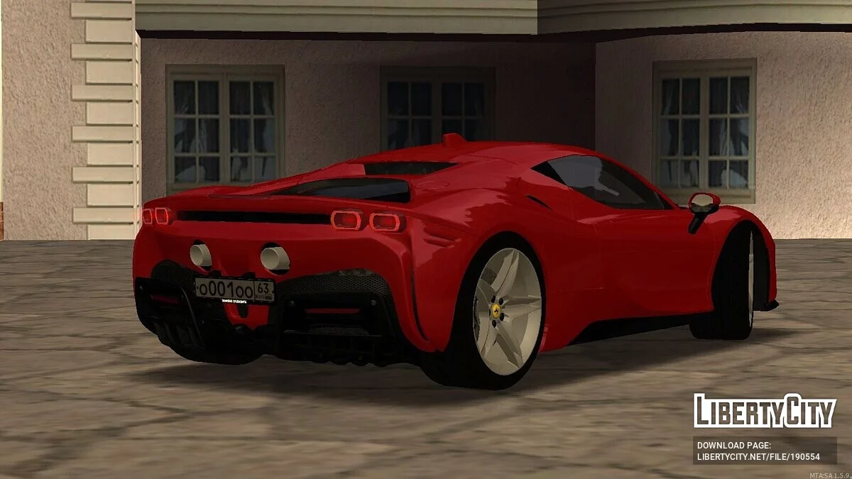 Ferrari SF90 + CCD / GTA San Andreas