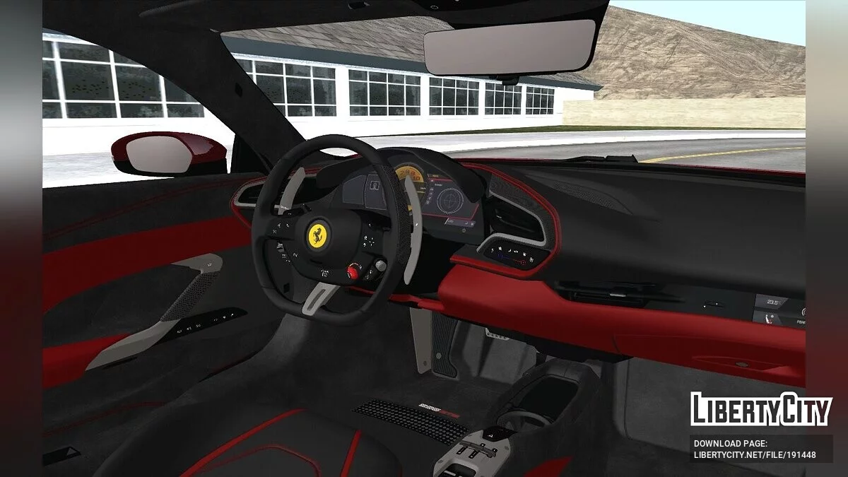 Ferrari 296 GBT 2022 / GTA San Andreas