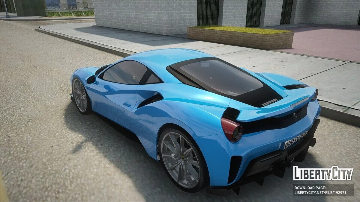 Ferrari 488 / GTA San Andreas