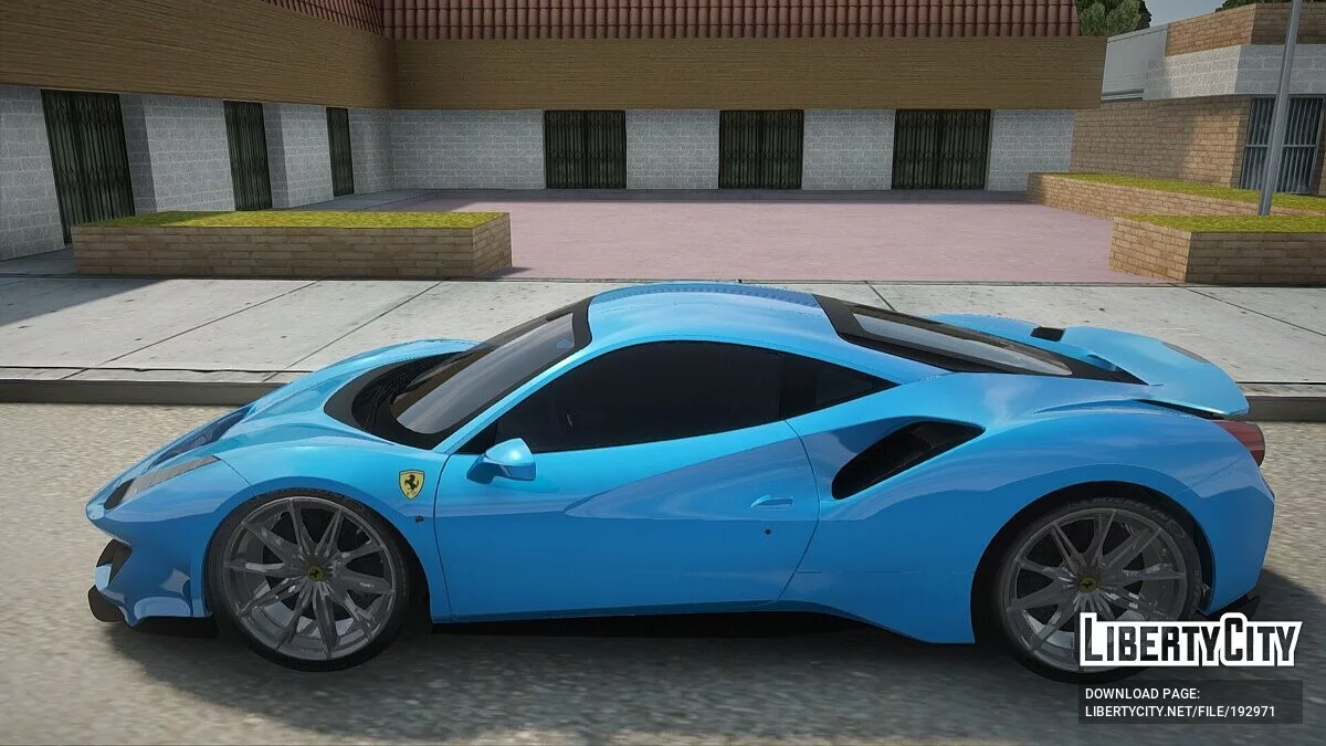 Ferrari 488 / GTA San Andreas