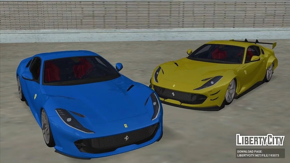 Ferrari 812 + CCD / GTA San Andreas