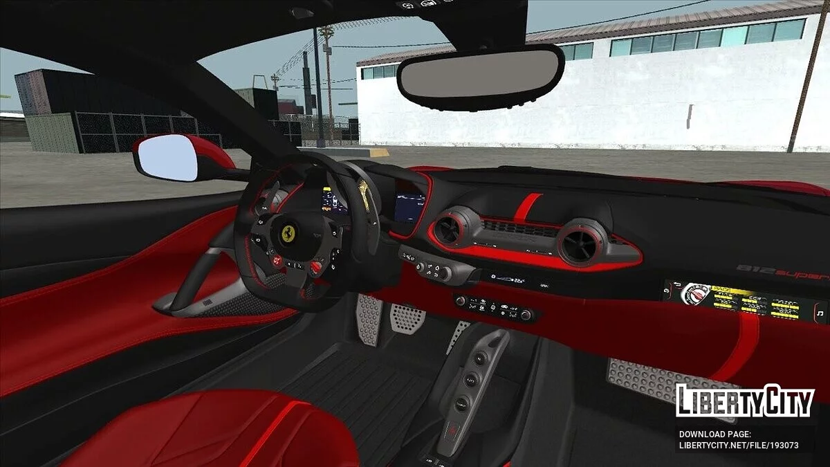 Ferrari 812 + CCD / GTA San Andreas