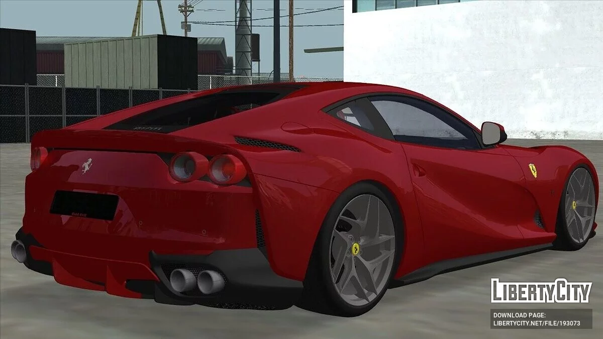 Ferrari 812 + CCD / GTA San Andreas