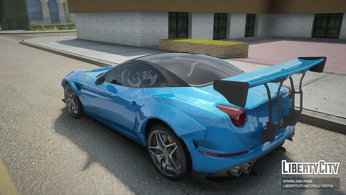 Ferrari California / GTA San Andreas
