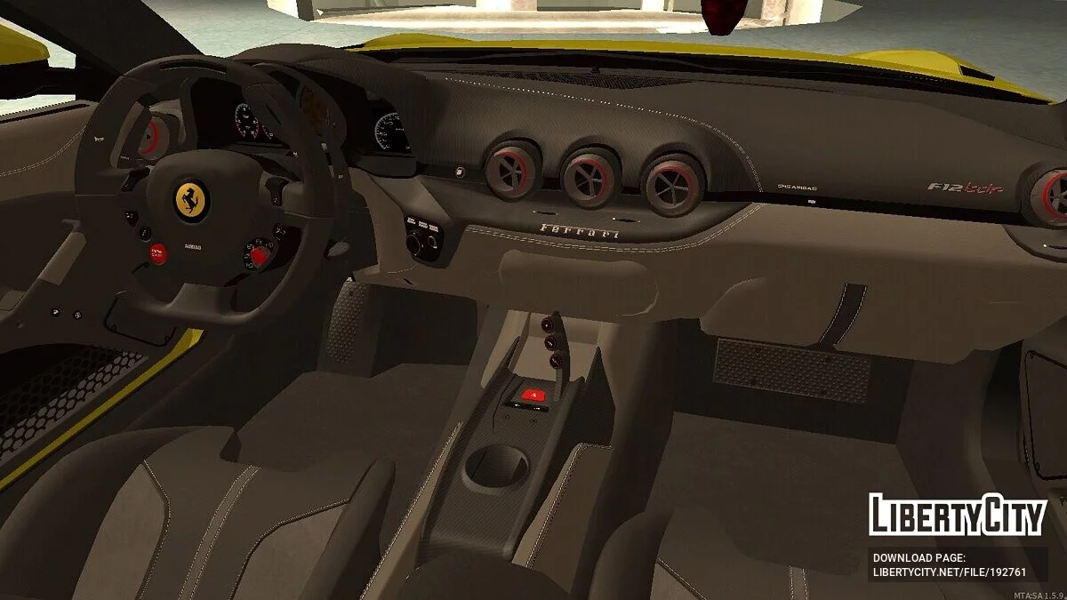 Ferrari F12 Berlinetta + CCD / GTA San Andreas
