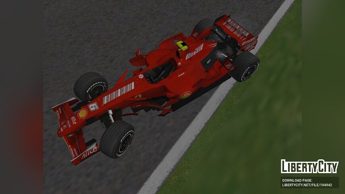 F1 Ferrari 2019 para GTA San Andreas