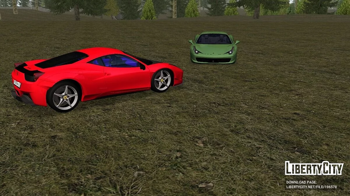 Ferrari 458 Italia / GTA San Andreas