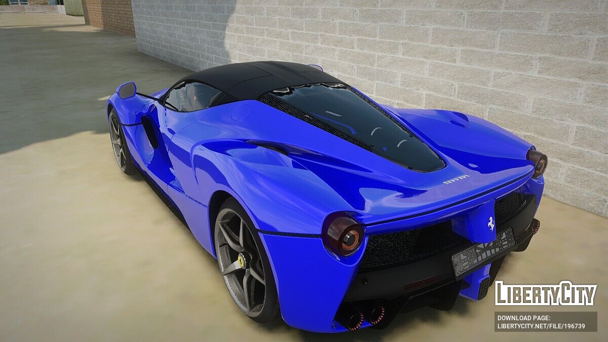 Скачать Ferrari LaFerrari для GTA San Andreas