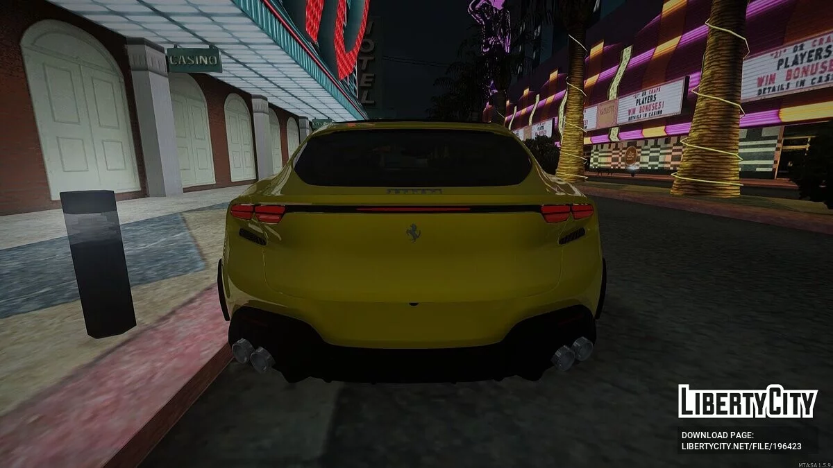 Ferrari Purosangue 2024 / GTA San Andreas