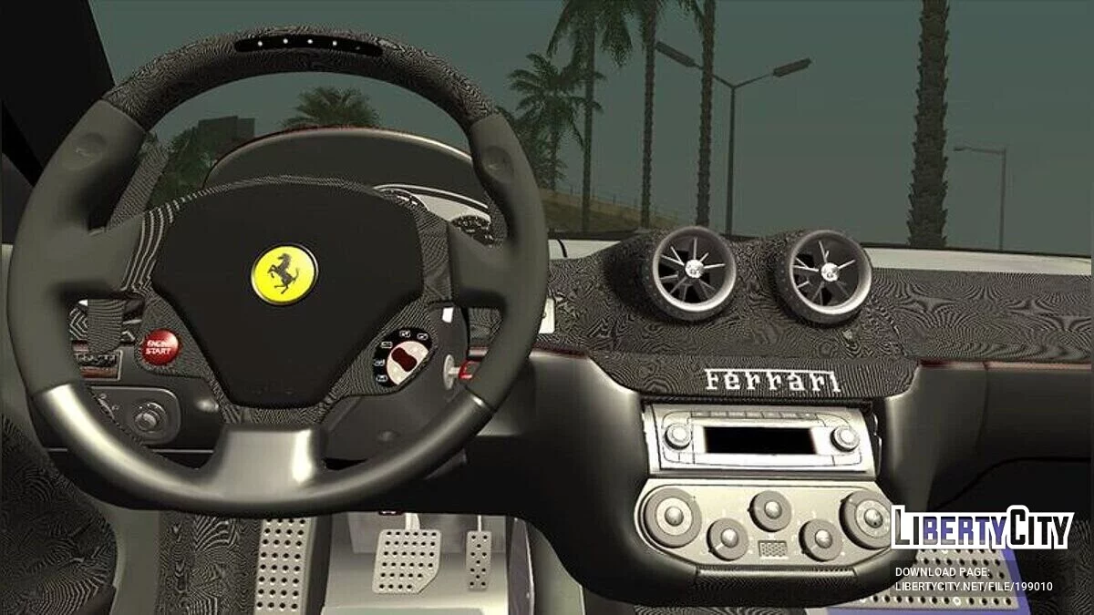 2011 Ferrari 599 GTO / GTA San Andreas