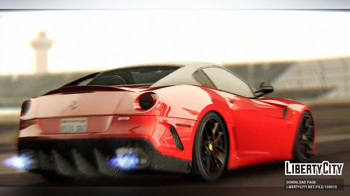2011 Ferrari 599 GTO / GTA San Andreas