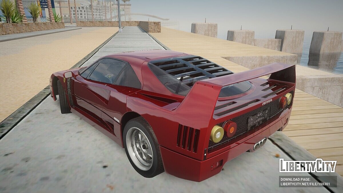 Download Ferrari F40 for GTA San Andreas