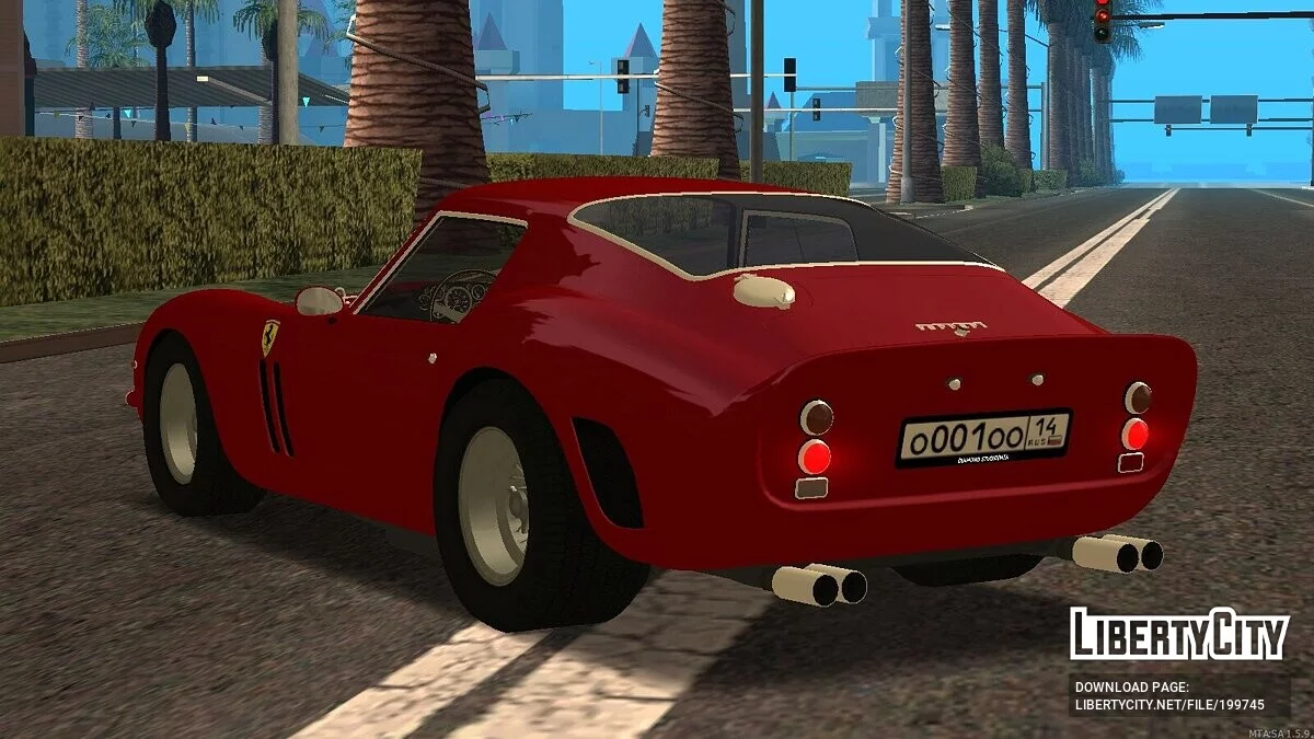 Ferrari 250 GTO + CCD / GTA San Andreas
