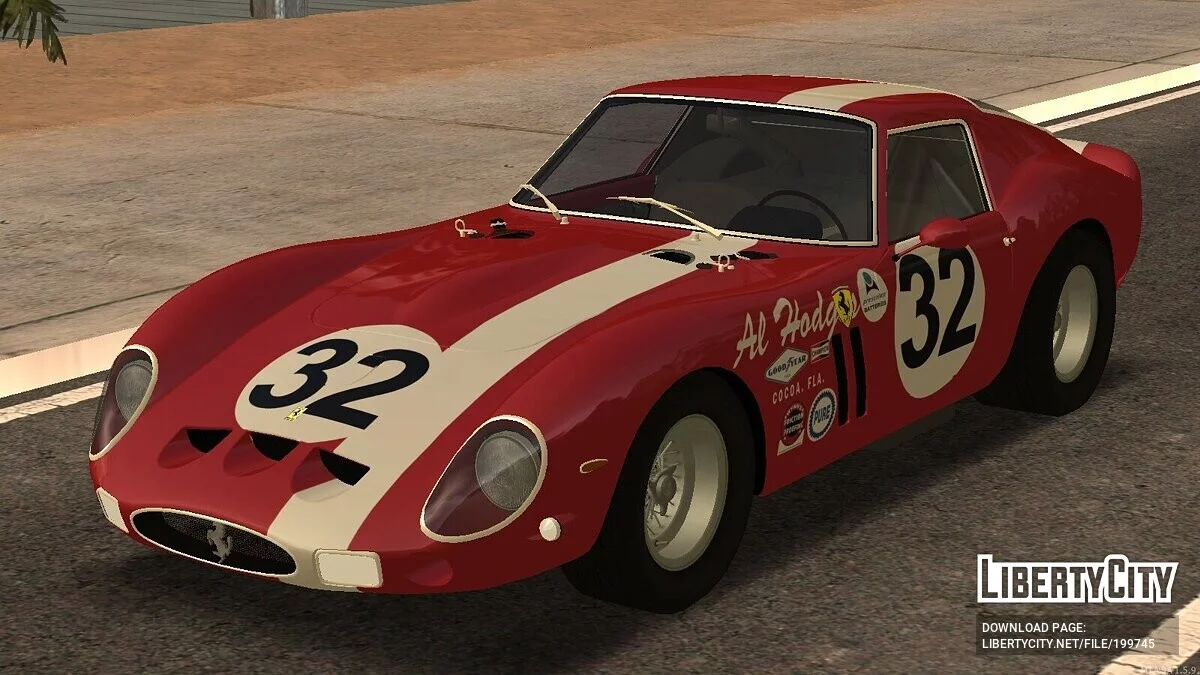 Ferrari 250 GTO + CCD / GTA San Andreas