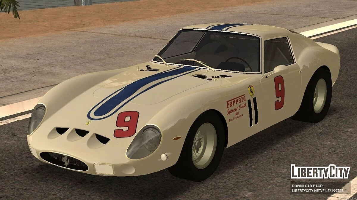 Ferrari 250 GTO + CCD / GTA San Andreas
