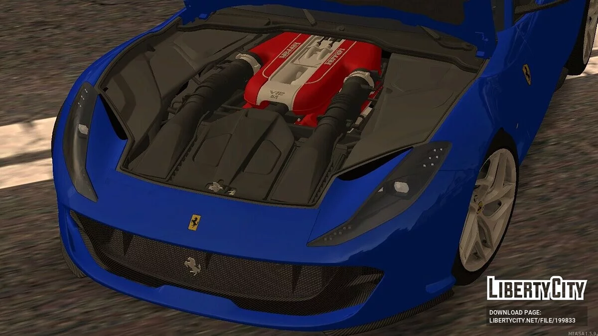 Ferrari 812 Superfast + CCD / GTA San Andreas