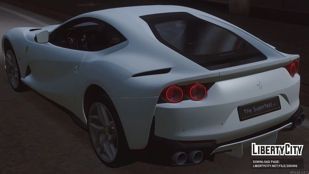 Ferrari 812 Superfast / GTA San Andreas