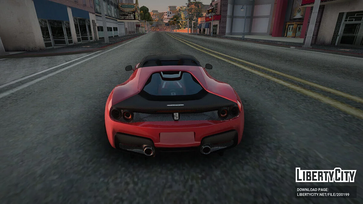 Ferrari J50 2017 / GTA San Andreas