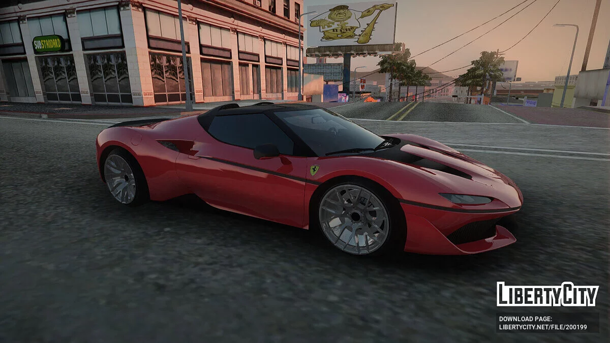 Ferrari J50 2017 / GTA San Andreas