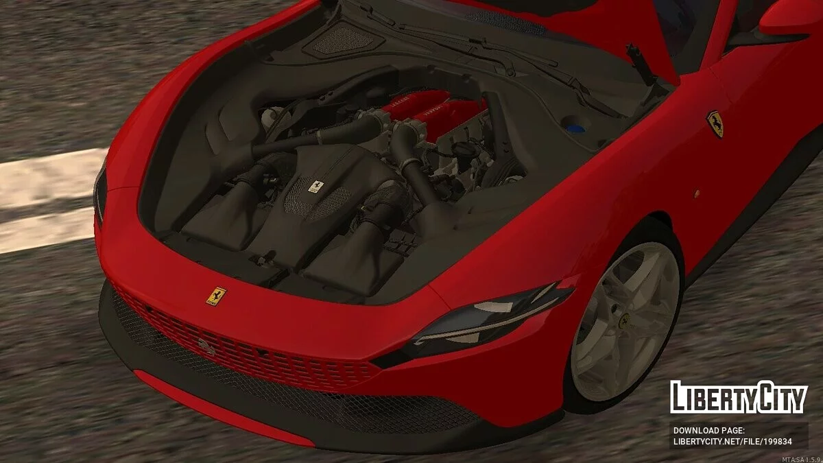 Ferrari Roma + CCD / GTA San Andreas