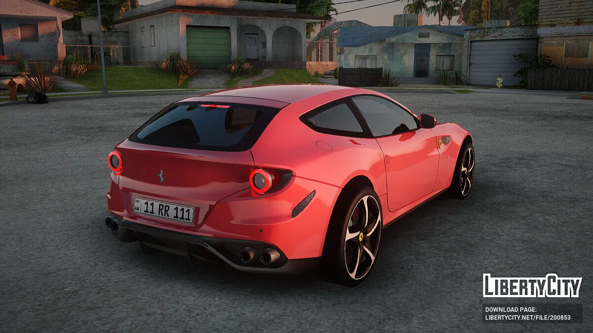 Ferrari FF 2012 Armenian / GTA San Andreas