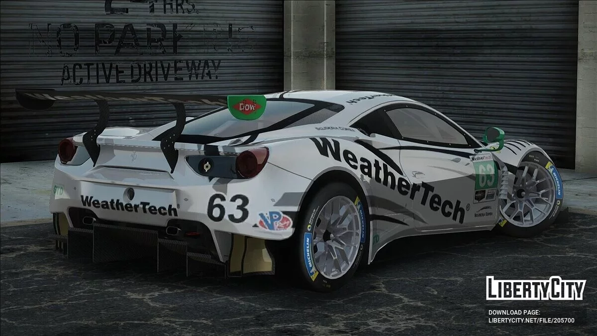 2018 Ferrari 488 GT3 / GTA San Andreas