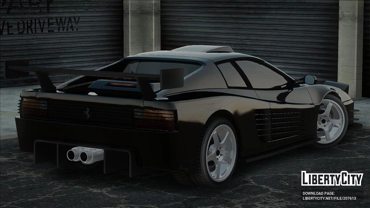 Ferrari Testarossa Custom 1988 / GTA San Andreas