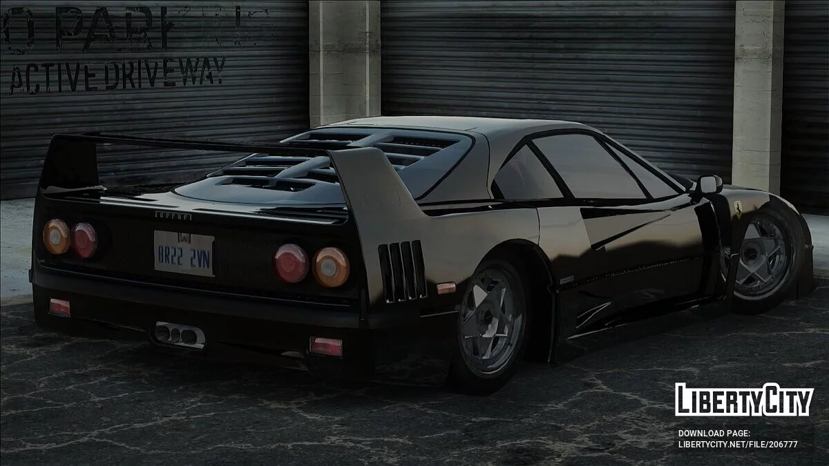 法拉利 F40 1992 US / GTA San Andreas