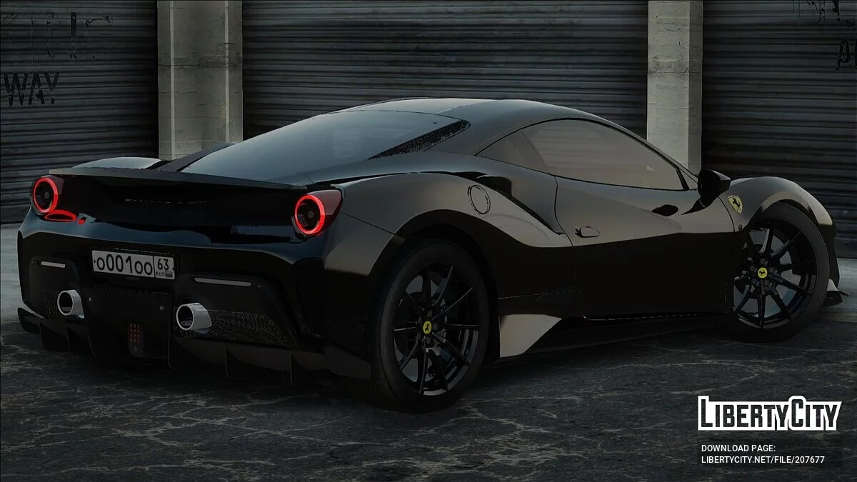 Ferrari Pista 488 / GTA San Andreas