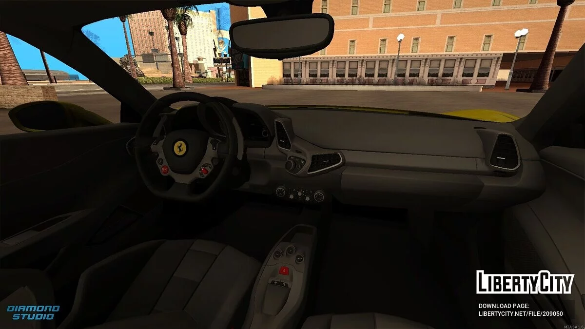 Ferrari 458 + CCD / GTA San Andreas