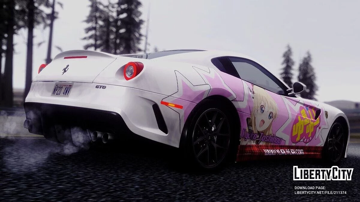 Ferrari 599 GTO / GTA San Andreas