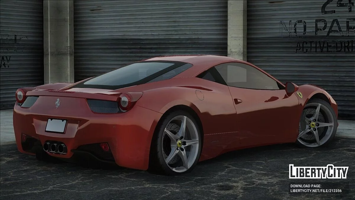 2010 Ferrari 458 Italia / GTA San Andreas