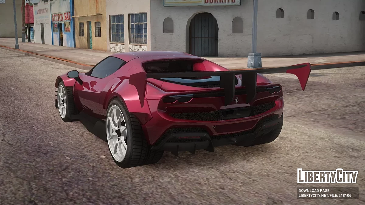 Ferrari 296 GTB / GTA San Andreas