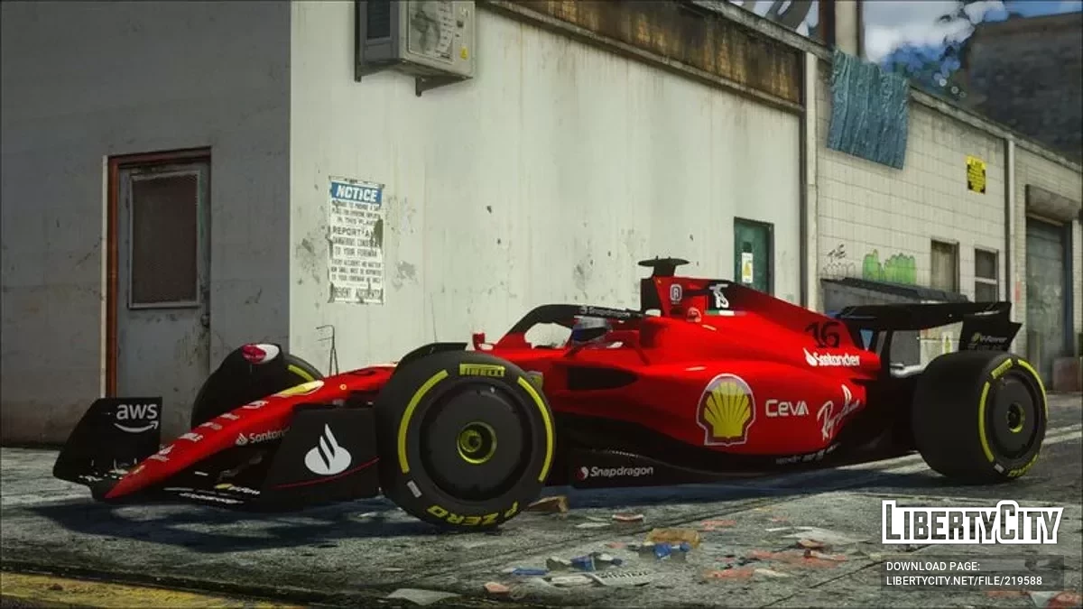 Scuderia Ferrari F1-75 (2022 GP) / GTA San Andreas