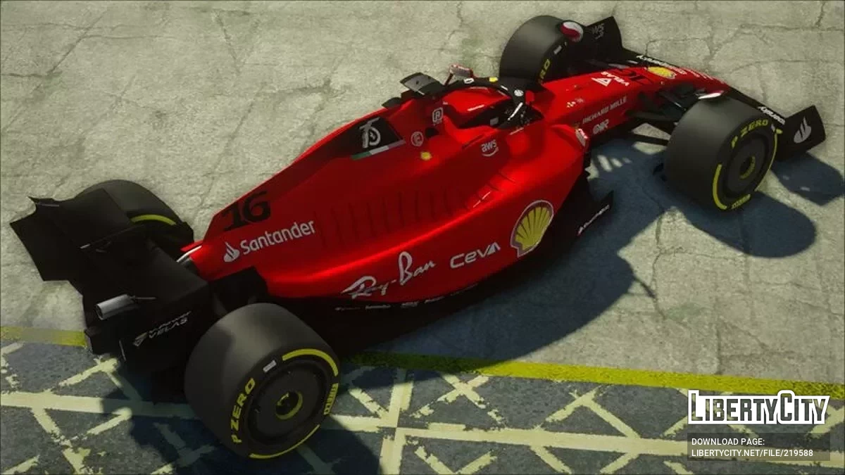 Scuderia Ferrari F1-75 (2022 GP) / GTA San Andreas