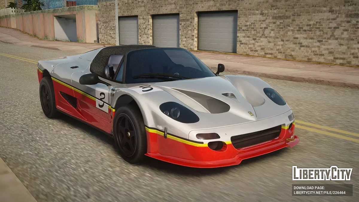 Ferrari F50 GT TT Revel Negro / GTA San Andreas