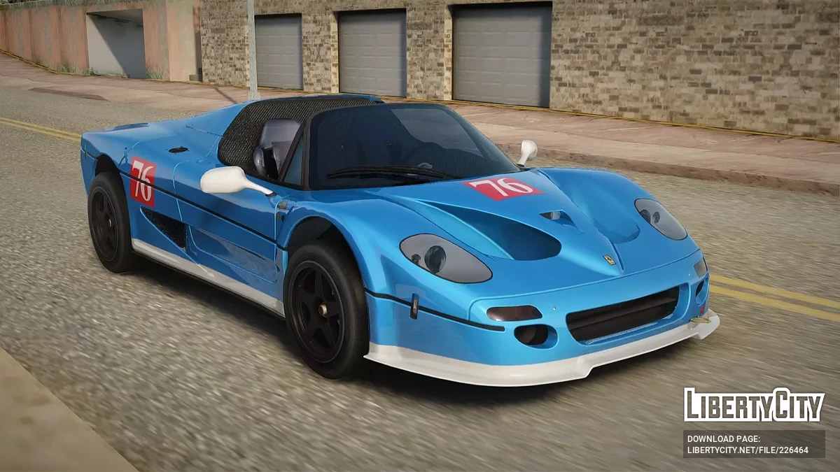 Ferrari F50 GT TT Revel Negro / GTA San Andreas