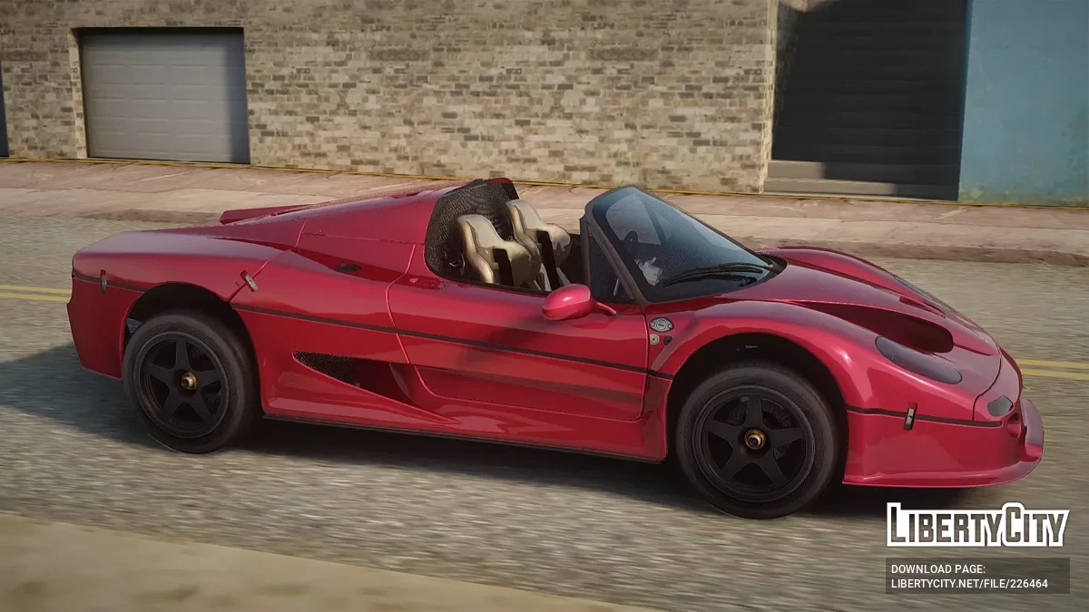 Ferrari F50 GT TT Revel Negro / GTA San Andreas