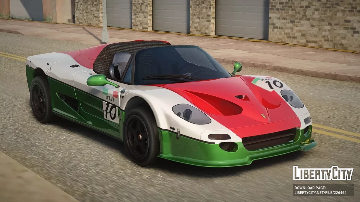 Ferrari F50 GT TT Revel Negro / GTA San Andreas