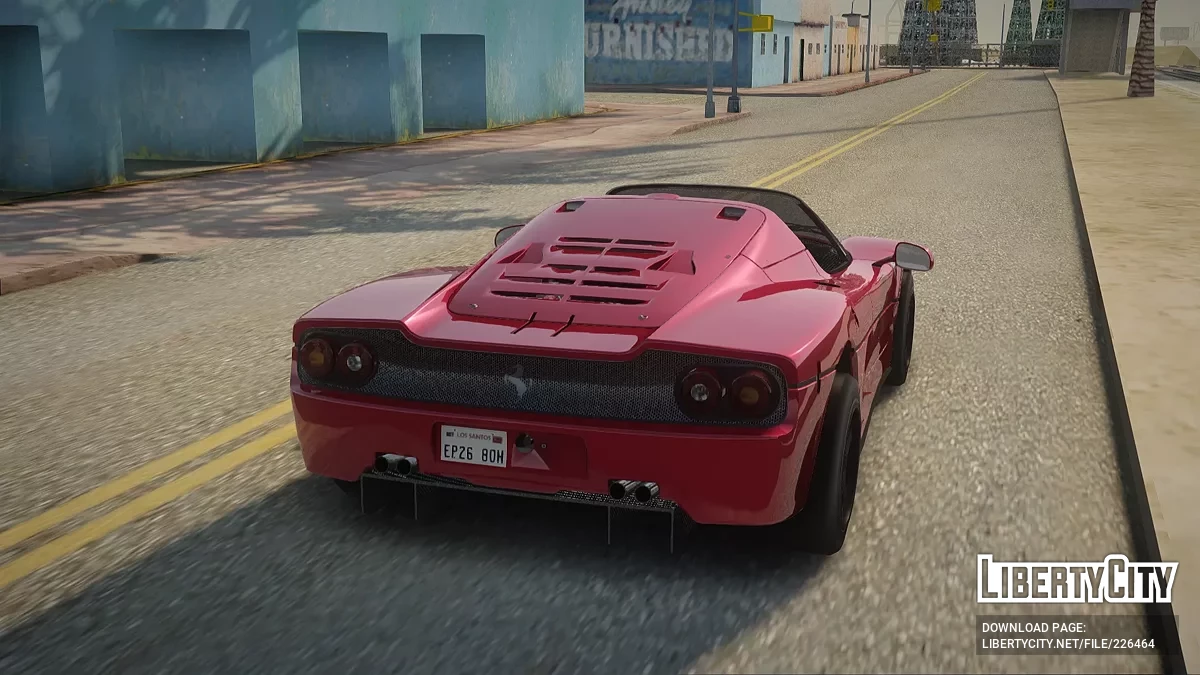 Ferrari F50 GT TT Revel Negro / GTA San Andreas