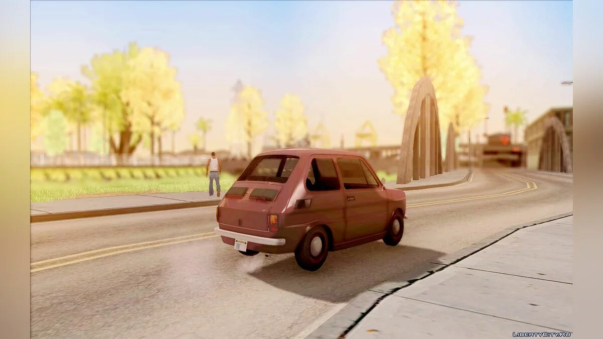 Fiat 126 Jossy v2 / GTA San Andreas