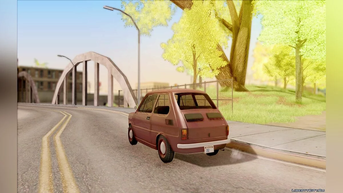 Fiat 126 Jossy v2 / GTA San Andreas