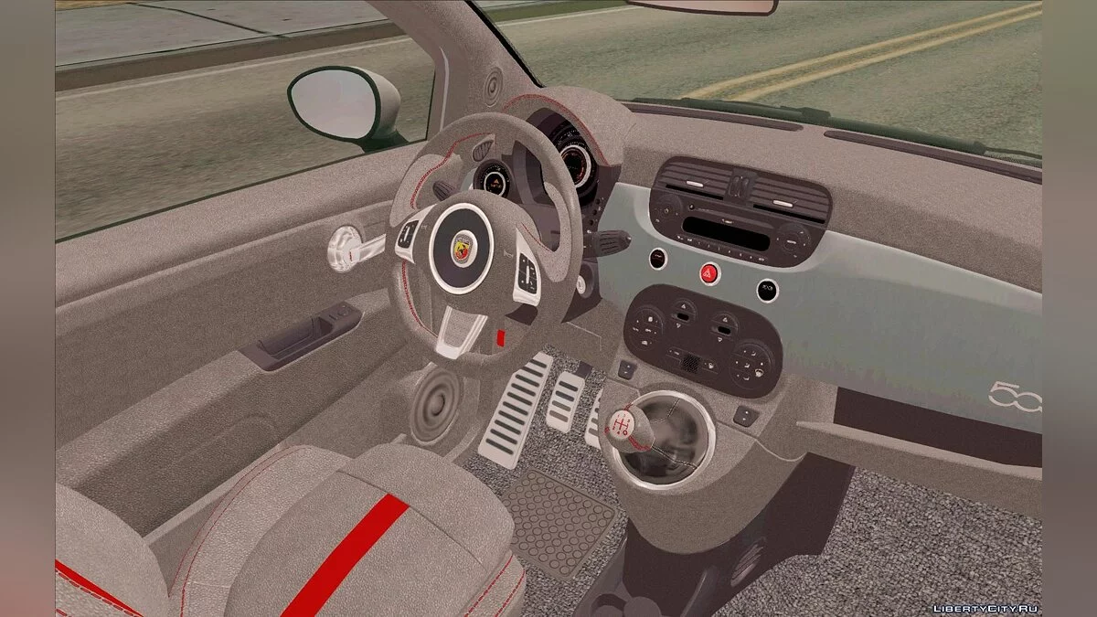 Fiat 500 Abarth 2008 / GTA San Andreas