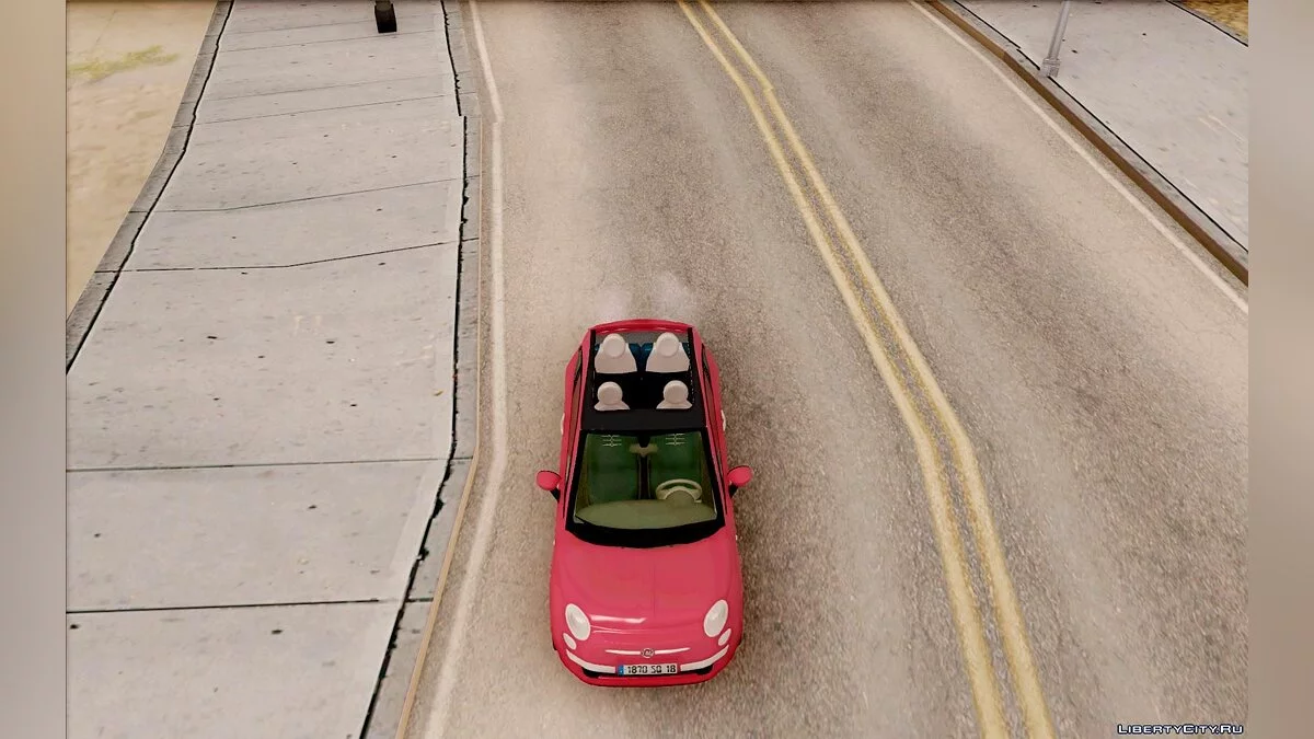 Fiat 500C / GTA San Andreas