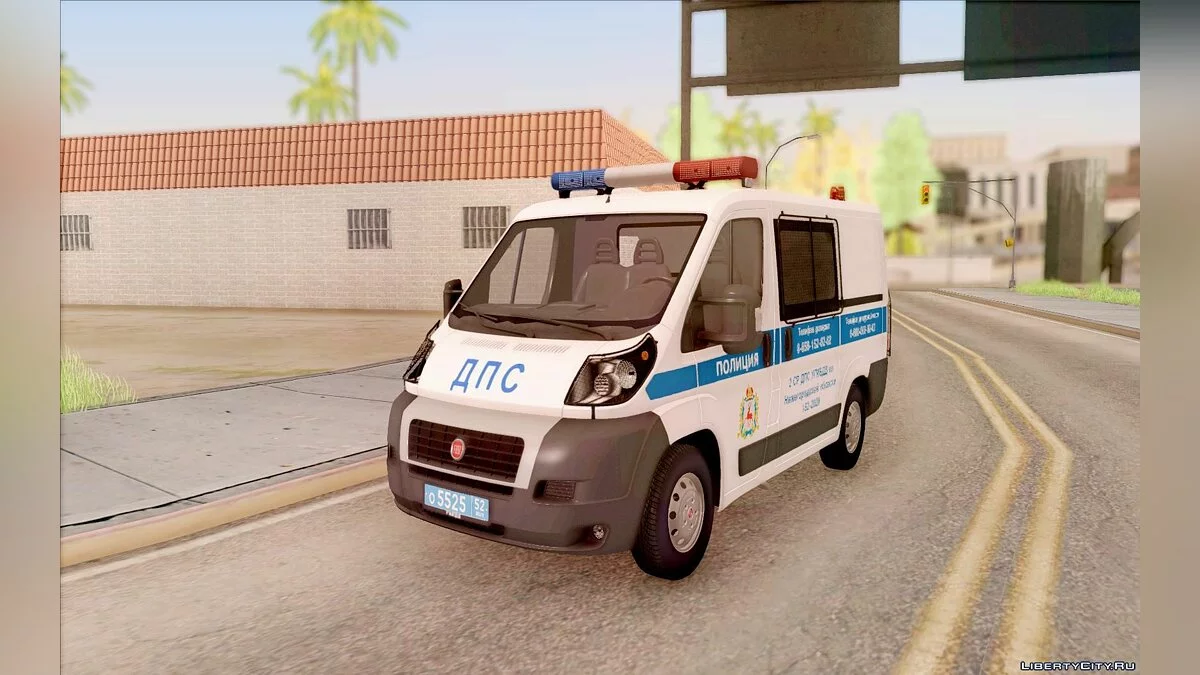 Fiat Ducato DPS / GTA San Andreas