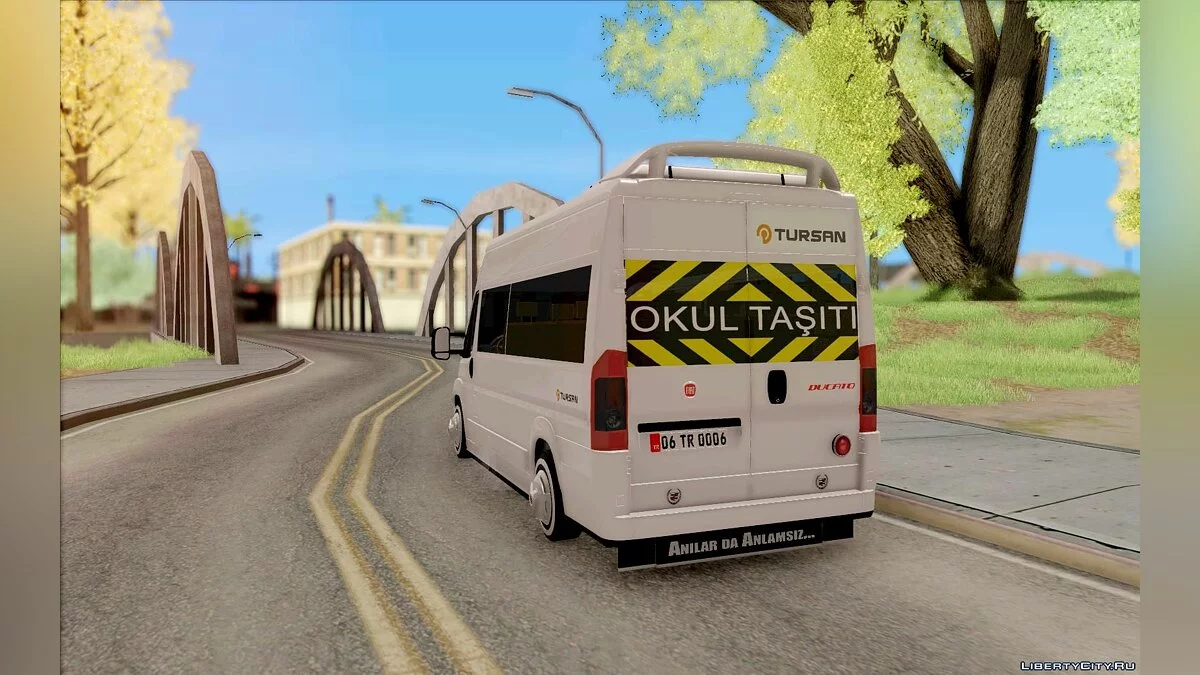 Fiat Ducato Escolar / GTA San Andreas