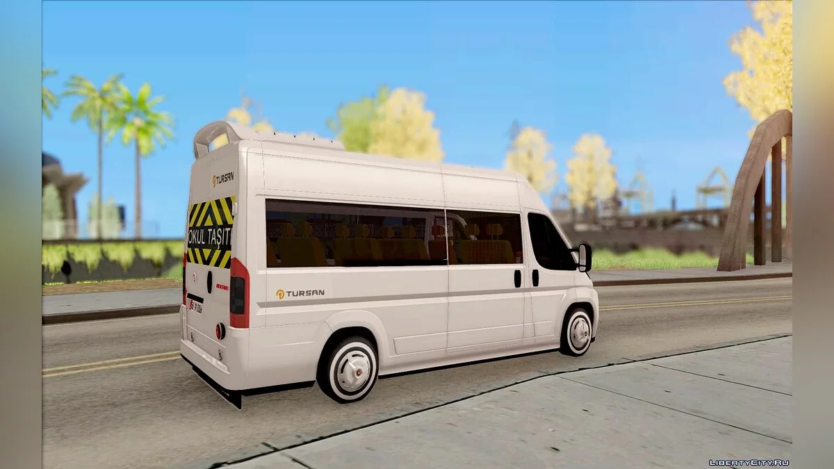Fiat Ducato Escolar / GTA San Andreas
